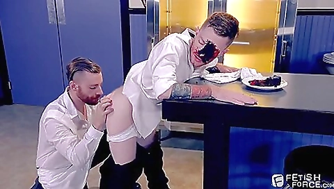 Hawt sweetheart masturbation with a dildo