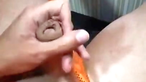 Sexy young chick gets creampie after handjob