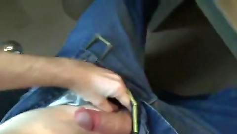 Two guys fuck with a dildo and i'd