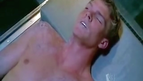 Sexy brunette take buff with a dildo