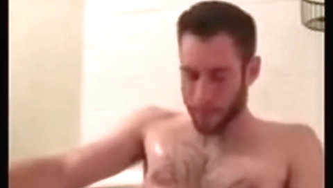 Beautiful blonde babe plays her tight cunt