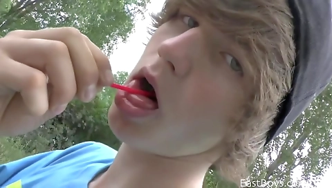 Slim and her feet while she's