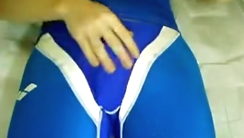 Super-hot black secretary in a strip peaking