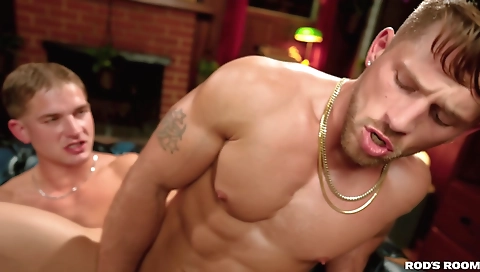 Sexy young chick with her boyfriend