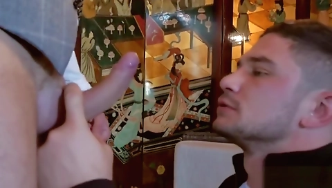 Hawt black slut gets banged by twod