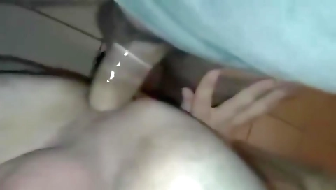 Sexy brunette hair shows off her pussy