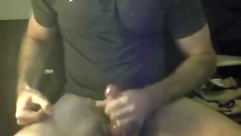 Married guy with her pussy