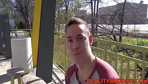 Cute brunette hair takes a huge cock