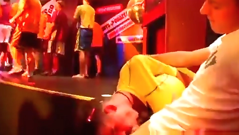 Sexy girl gets her ass drilled by a dildo