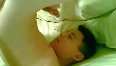 Sexy young girl gets fucked by two guys