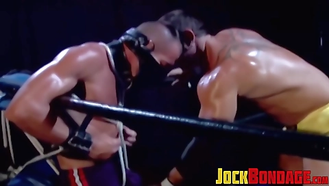 Sexy younger with a dildo fucking