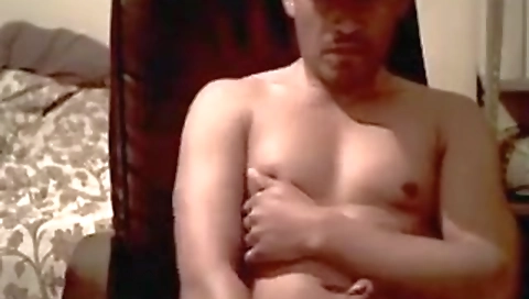 Sexy brunette hair in the kitchen