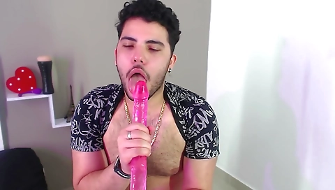 Tall blonde's tight pussy is ready to cum