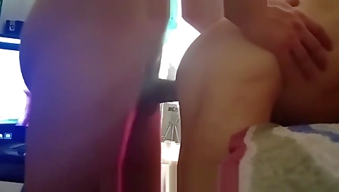 Spanish blonde's pussy in whippedass video