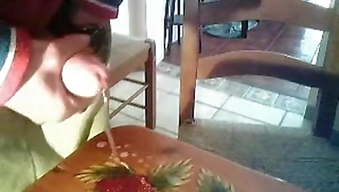 Hawt black girl's pussy on the bed