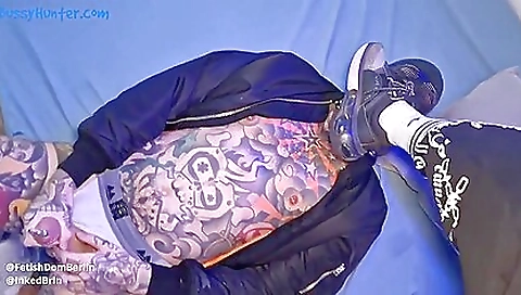 Hotester sexy girl shows off her black pussy