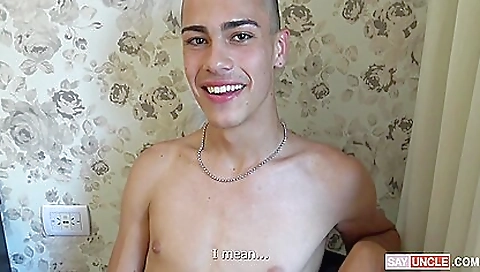 Sexy young blonde's cock katsuni