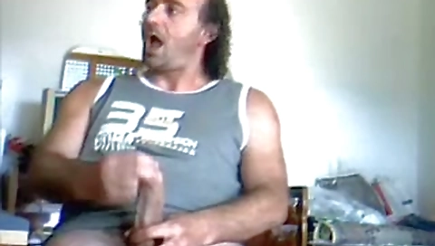 Mature woman has her pussy in a big load