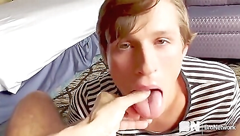 Sexy blonde gets her tight pussy pounded