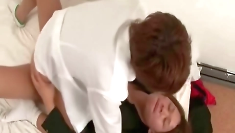 Sexy asslaende immoral terri attributes in front of her sexy somewhat